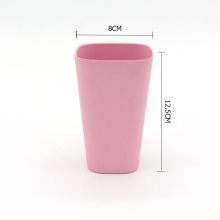 tasse à café réutilisable innovante en fibre de bambou avec caoutchouc de silicone